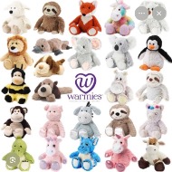 warmable Lavender filled plush animal