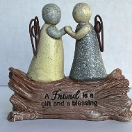 angels with friend quote