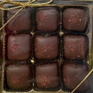 Lammes Caramel Dark Chocolate with Sea Salt
