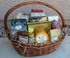 Sausage, Cheese, Cracker Basket