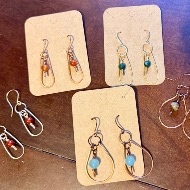 Wildroot & Petal Drop Earrings