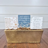 Floral Sympathy Plant Stake