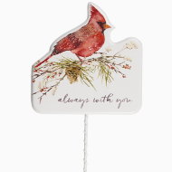Always With You Cardinal Garden Pick