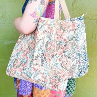 Floral Tote Bag