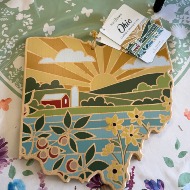 Totally Bamboo Ohio Cutting Board