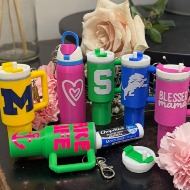 Chapstick Tumbler keychain