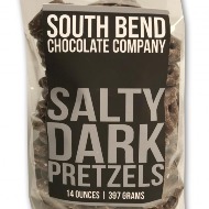 Salty Dark Pretzels