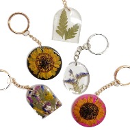 Botanical Keychains