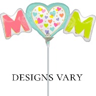 14" Air (NOT HELIUM) Filled Mother's Day Balloon