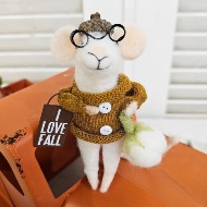 I Love Fall Felt Mouse