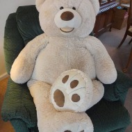 Very Large Stuffed Bear (Color/Style May Vary)