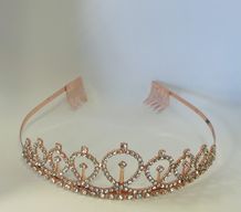 Rose gold Crown + Happy Birthday sash