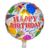 Mylar Helium Happy Birthday