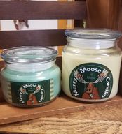 Merry Moose Candles