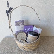 Lavender Fields Spa Basket