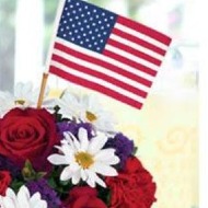 Mini Flag  - Add to flowers