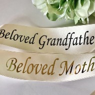 Custom Sympathy Ribbon