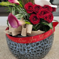 Small Ribbon for Dish Garden