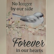 Sympathy Bird Plaque