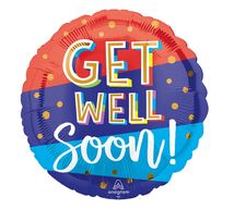 Get Well Mylar Balloon