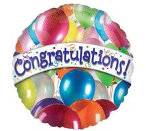 Congratulations Mylar Balloon