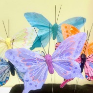 Decorative Butterfly Pick