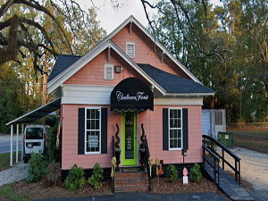 Storefront of Chadbourn Florist