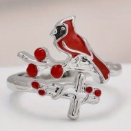 Cardinal Cross Ring