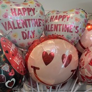 Valentine Balloon on a stick