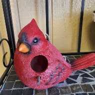 Cardinal Birdhouse