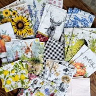 Napkins for Fruit Basket