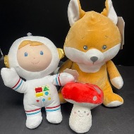Animal Rattle Plush
