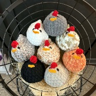 Crocheted Chicken