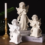Shabby chic winged Angel