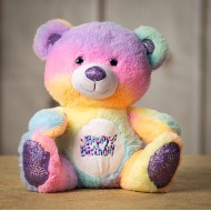 10.5 rainbow sherbat birthday bear