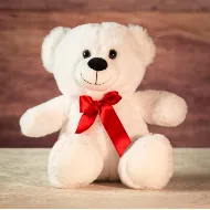 10 Sitting Snowy sweetheart Bear
