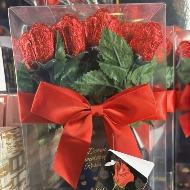 Dozen Chocolate Rose Box