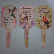 Wildlife Plant/flower Stakes