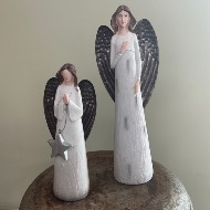 Metal winged angel