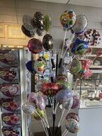 9” AIR FILLED STICK BALLONS