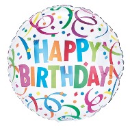Happy Birthday Mylar Balloon