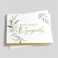 Handwritten Condolences Card