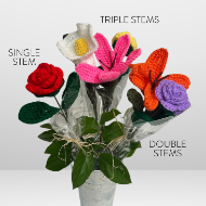Crochet Flowers Keepsake