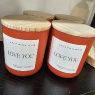 Love You Candle