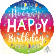 Happy Birthday 4" Balloon (Styles Vary)