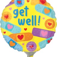 Get well 4" Balloon