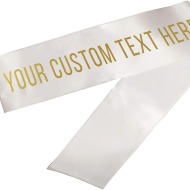 Gold Foil Printed Ribbon