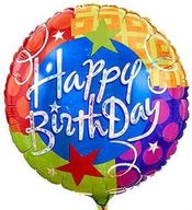 Happy Birthday Mylar