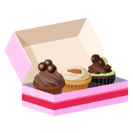 Bakery Box Assorted Items
