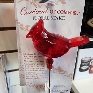 Cardinal floral stake